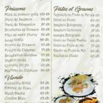 Menu VILLA JNANE Rabat June 2023 515016